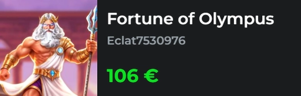 Eclat Won 106 - Play It Now