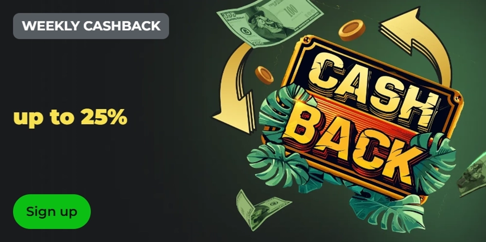 Weekly Cashback